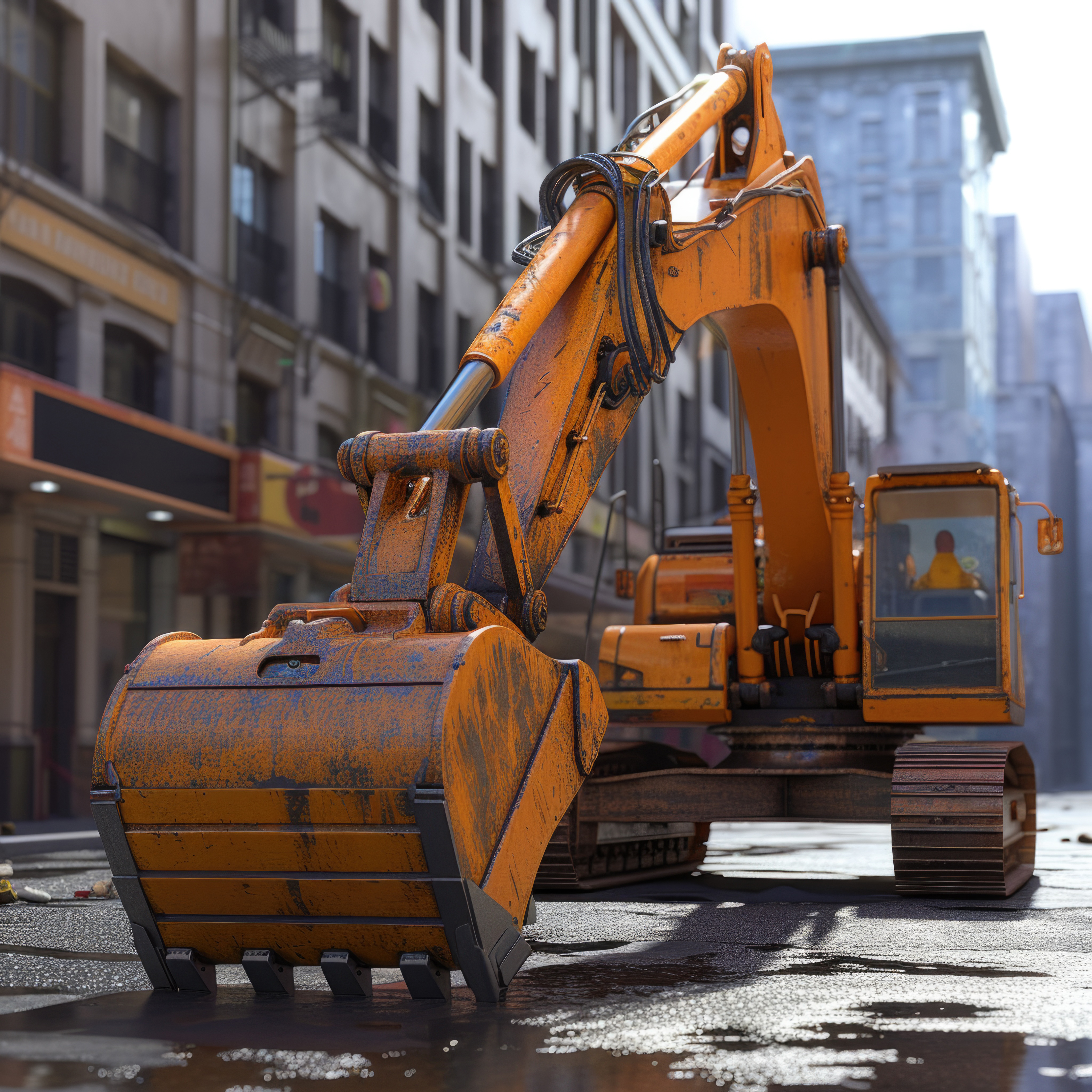 view-heavy-machinery-used-construction-industry